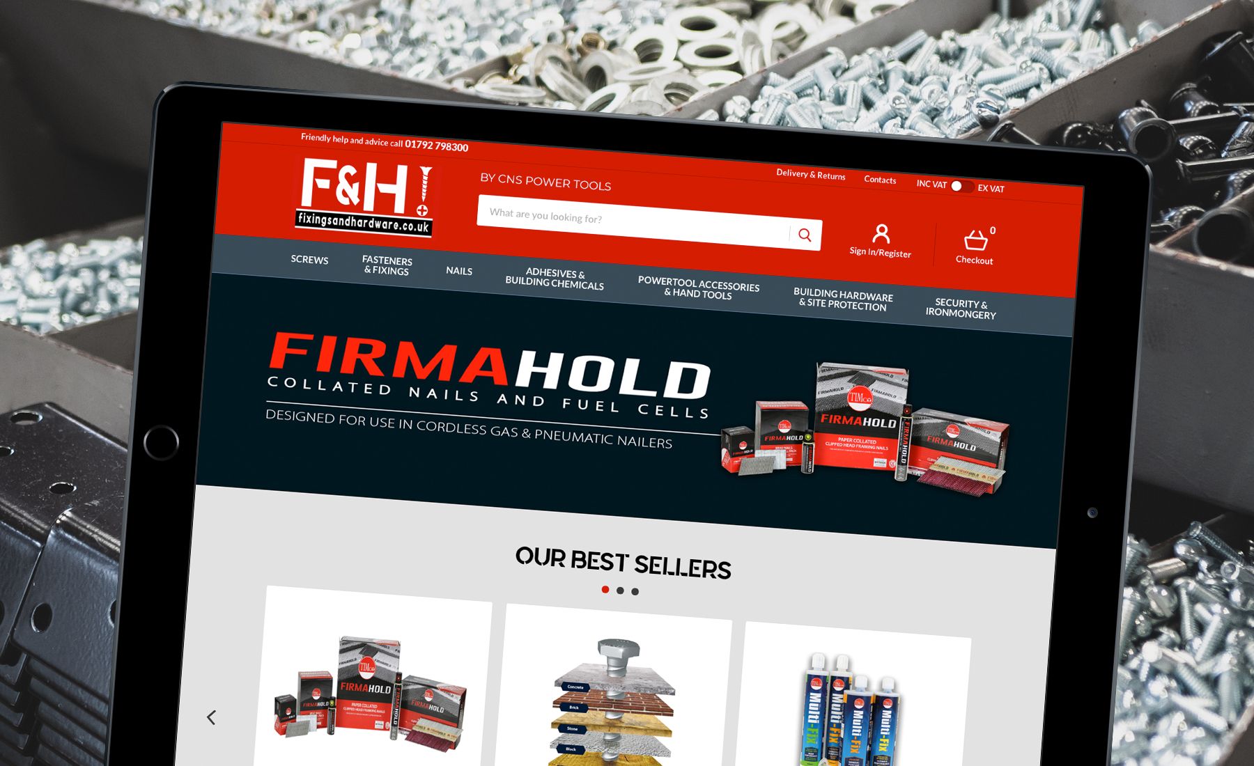A New Magento 2 Website for Fixings and Hardware